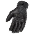 thumbnail image 2 of Joe Rocket Grand National Leather Gloves - Black, 2 of 2