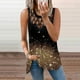 thumbnail image 2 of Blusa sin mangas con estampado calado informal de cuello redondo de verano para mujer a la moda Fridja qr3828, 2 of 5