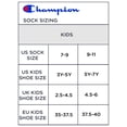 thumbnail image 5 of Champion Boys Socks, 12 Pack Ankle Socks, Sizes 7 - 11, 5 of 5