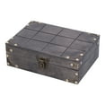 thumbnail image 3 of Caja de almacenamiento de joyas caja de recuerdos de madera vintage caja decorativa hecha a mano con hebilla accesorios de fotografía cofre de joyería antigua para joyas ANGGREK Otros, 3 of 8
