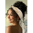 thumbnail image 3 of WEIFEI-Bow Headbands for Women Non Slip, 3.5'' Wide Knotted Headband Hair Bands with Bows, Rabbit Ears Womens Turban Headbands Headwraps, Girls Strechy Cute Hair Accessories, 3 of 4