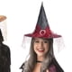 thumbnail image 4 of Accesorios decorativos de Halloween, sombrero de bruja de tela Oxford, sombrero para niños y adultos, tocado, 2 uds., 4 of 5