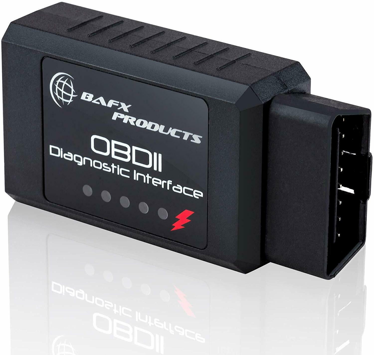 BAFX Products Bluetooth OBD2 OBDII Car Diagnostic Code Reader Scanner Tool 