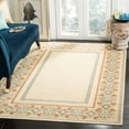 thumbnail image 5 of SAFAVIEH Martha Stewart Taj Mahal Floral Bordered Area Rug, Light Brown, 4' x 5'7", 5 of 5