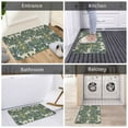 thumbnail image 5 of Yiaed Deer And Flowers Print Flannel Doormat Mat Outdoor Indoor Door Mats,Welcome Matt Outdoor Front Door Mat Doormat Outdoor Mat Outdoor Mat,16"x24", 5 of 7