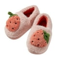 thumbnail image 3 of Vedolay Slippers for Kids Winter Toddler Girls Cartoon Warm Indoor House Slippers Pink,23, 3 of 5