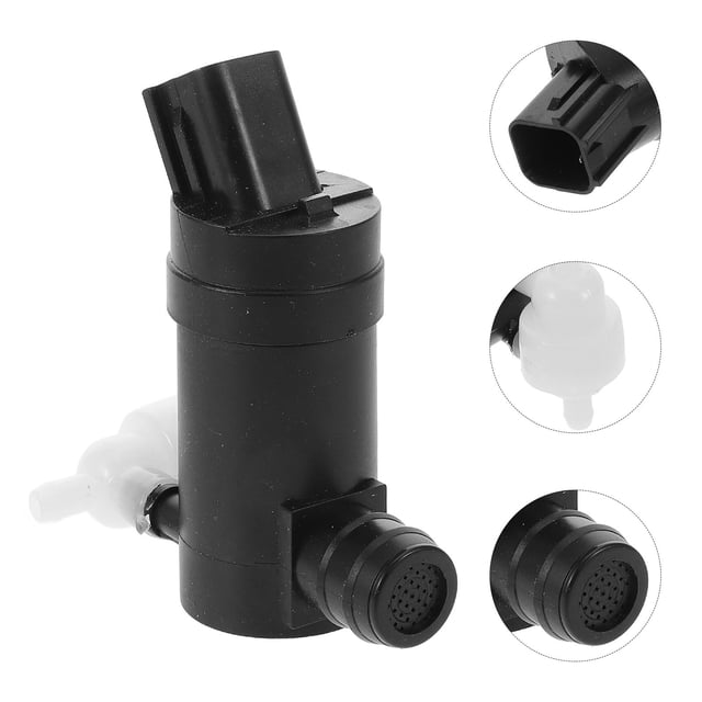 Luxshiny 1Pack Windshield Washer Pump Motor High-efficiency Cleaning for Vehicle Maintenance Replacement Multi