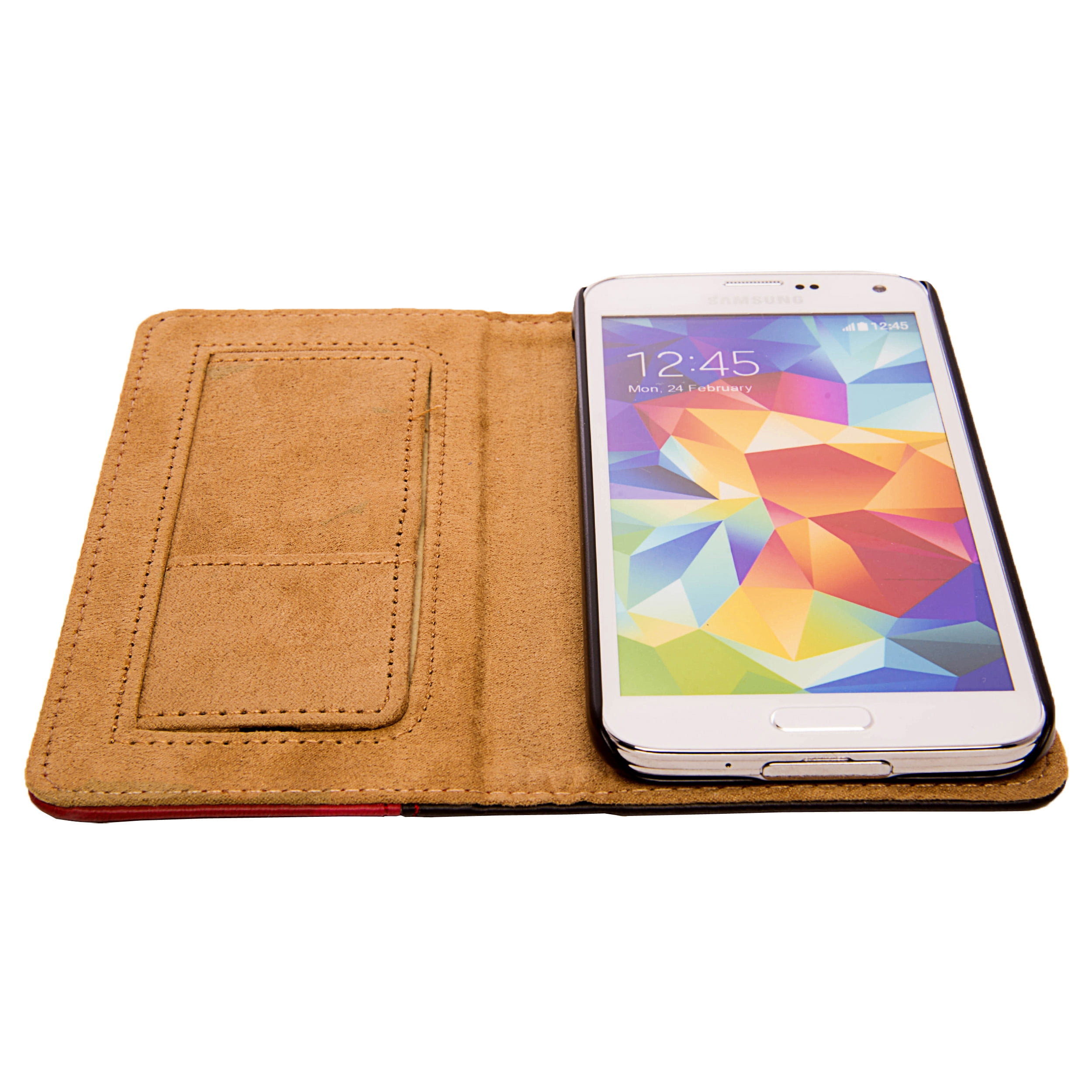 VanGoddy Mary Self Standing Case Specifically Designed for the Samsung Galaxy S5