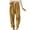 Khaki, variant on Hfyihgf Women's Classy High Waisted Corduroy Pants Casual Comfy Straight Leg Trousers with Pockets(Beige,L)