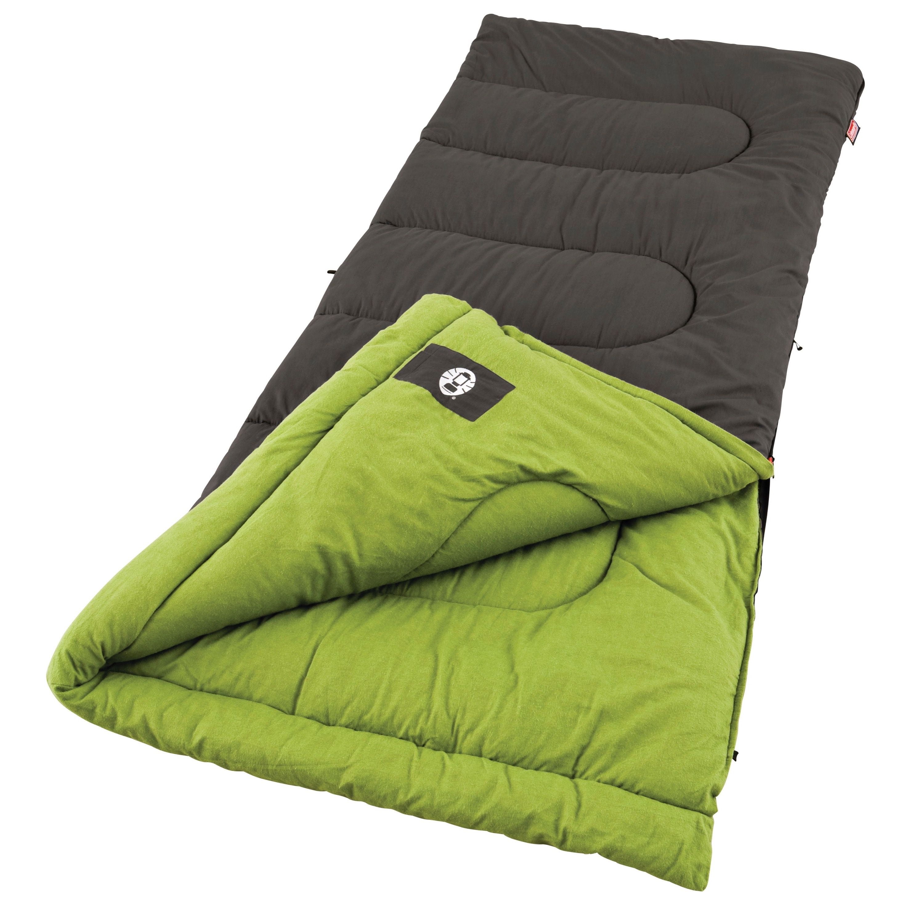 Coleman Sleeping Bag Hampton Warm Filling 3 Season for Adults Indoor & Outdoor Rectangular Sleeping Bag Extra Long