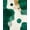 Green, Pattern 3, variant on ODIKA 4'x6' Machine Washable Non-Slip Area Rug, Jade Serenity Modern Abstract Brushstroke Artistry High Traffic Rug, Teal, 145831