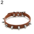 thumbnail image 4 of Cheers Collier Ajustable en Faux Cuir avec Rivets et Clous pour Chiot Chat Chien, 4 of 6