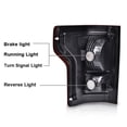 thumbnail image 3 of CROSSDESIGN Rear Tail Light Assembly Pair Fit for Ford F150 2015-2017 Driver & Passenger Side Brake Lamps Without Bulbs Smoke Lens, 3 of 10