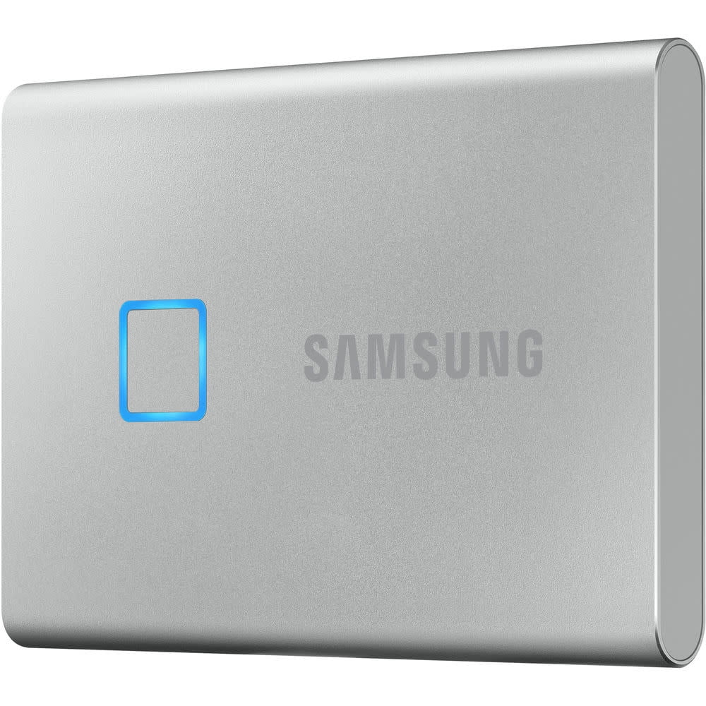 Samsung T7 500GB Portable Touch SSD USB 3.2 - Silver - Walmart.com