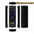 thumbnail image 2 of MX3 Backlit Voice Air Mouse Remote Control Mini Keyboard 2.4G Wireless Gyroscope IR Learning for Android TV Box PC Projector (With Mic No Backlit), 2 of 7
