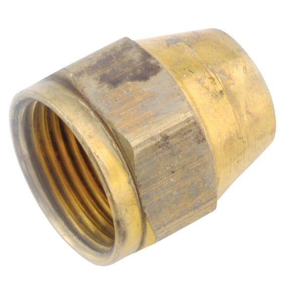 Anderson Metals Flare Nut Brass Connector Fitting - Pack of 4