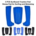 thumbnail image 1 of 3 Pcs Pad de Traction pour Planche de Surf Pad Antidérapant Tapis de Queue Accessoires de Surf Points, 1 of 9
