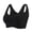 Black, variant on Wireless Bra for Women, Seamless Unlined Bralette with Light Support and Breathable Fabric for Daily Wear and Comfort