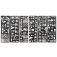 thumbnail image 3 of Halloween Nail Stamping Plates Manicure Art Stamper Design Templates Kit, 3 of 8