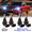Ice Blue, variant on 6000K White LED Headlight Bulbs Combo Kit For Nissan Titan 2004-2015