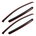 thumbnail image 3 of In-Channel Smoke Window Visors Fit 2015-2022 Chevy Colorado Canyon Rain Guard, 3 of 14