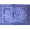 thumbnail image 1 of Ahgly Company Indoor Rectangle Persian Blue Traditional Area Rugs, 2' x 4', 1 of 4