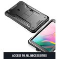 thumbnail image 2 of Poetic Full Body Shockproof Cover, Built-in-Screen Protector, Revolution, for Samsung Galaxy Tab A Tablet 8.0 Inch (2019), Black, 2 of 7