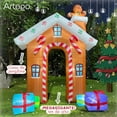 thumbnail image 2 of Casa Inflable de Navidad Jengibre Artego MEGA GIGANTE 4M, 2 of 8