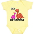 thumbnail image 3 of Inktastic Little Sistersaurus Girls Baby Bodysuit, 3 of 5