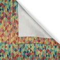 thumbnail image 6 of Ambesonne Tribal Valance & Curtain, Triangles Fractal Aztec, 55"x30", Multicolor, 6 of 6