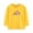 Yellow, variant on Utoimkio Toddler Boy Girls Cotton Crewneck Sweatshirts Long Sleeve Shirts Cute Print Pullover Sweatshirts Tee Tops Little Boy Girls Fall Winter Clothes for Kids 1-7 Years