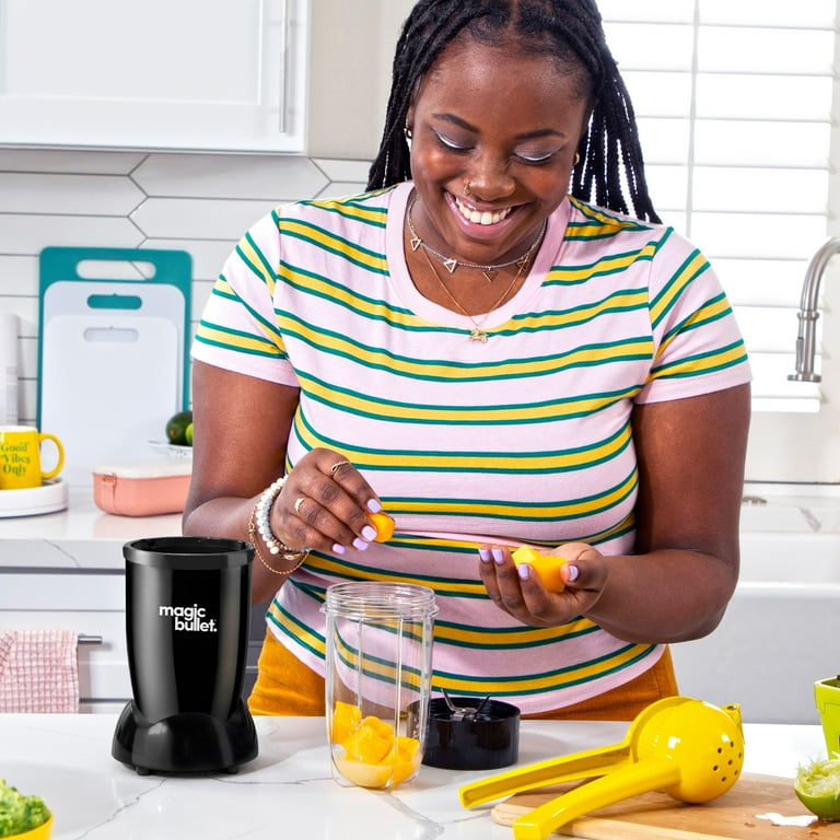 Magic Bullet Essential Blender with To-Go Lid - All Black