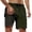Army Green, variant on PMVFHDE Mens Swim Trunks With Compression Liner Inseam Board Shorts Bathing Suit Pockets Summer