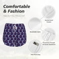 thumbnail image 6 of Lsque Cell Tower Printed Women's Running Shorts with Liner Pockets,Elastic Quick Dry Workout Athletic Gym Yoga Shorts,Womens High Waist Shorts-Medium, 6 of 9