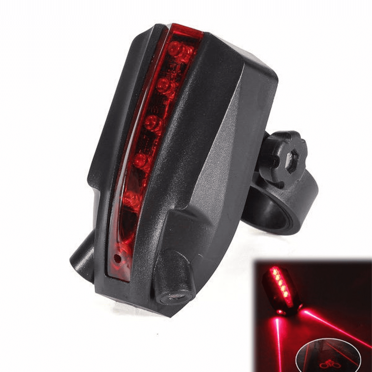 Cycling Projector Taillight Logo Projection Bike Laser Warning Light