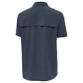 thumbnail image 3 of Men's Antigua Navy Kansas City Royals Activate Stars and Stripes Team Logo Short Sleeve Button-Up Shirt, 3 of 3