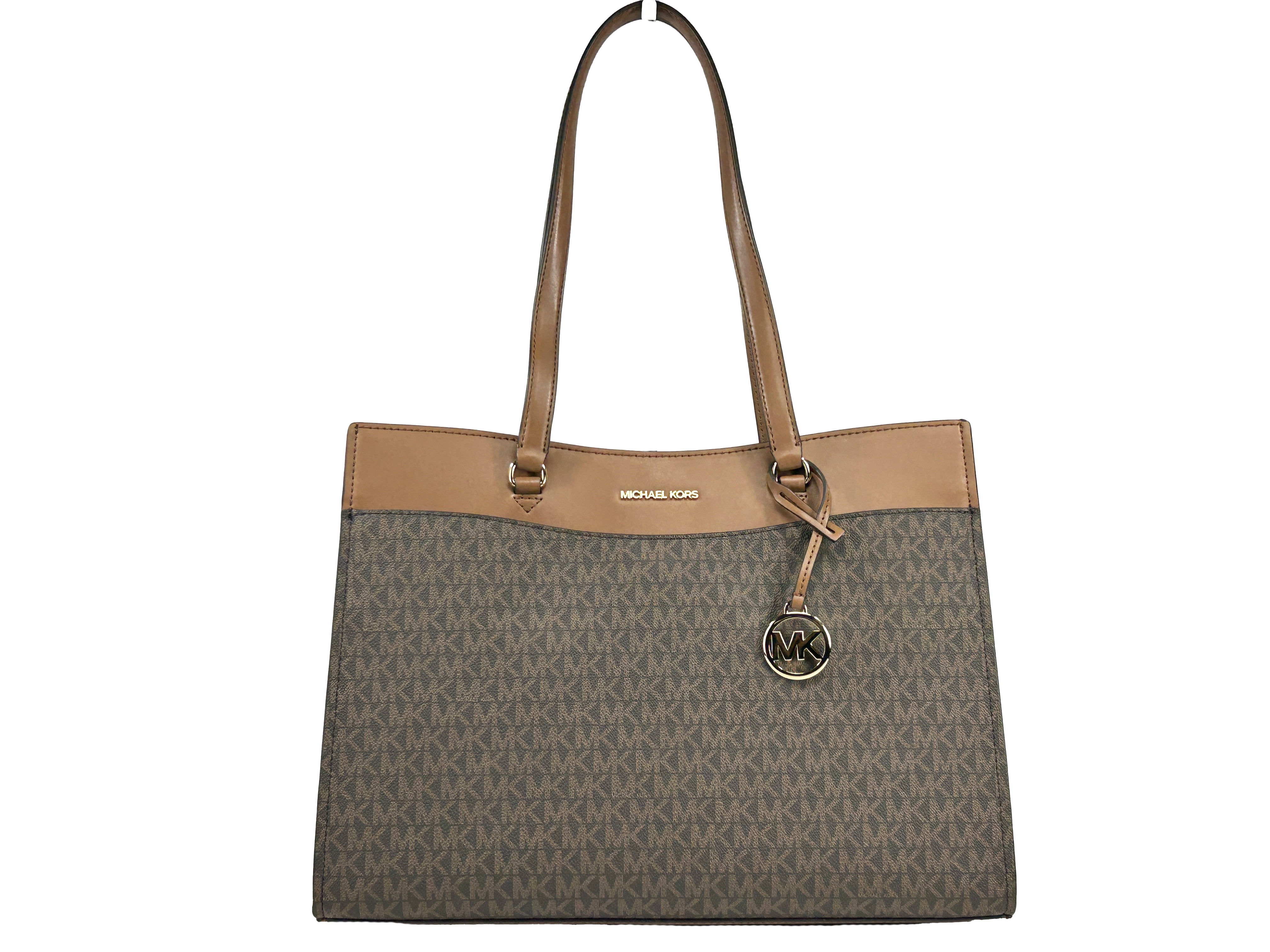 MICHEAL KORSバッグ Michael Kors Jet Set Medium Powder Blush Leather Front Zip