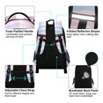 thumbnail image 4 of FORMRS Kids School Backpack Elementary Student Unisex Travel Bookbag with Reflective Stripes, Light Blue Gradient, 4 of 7