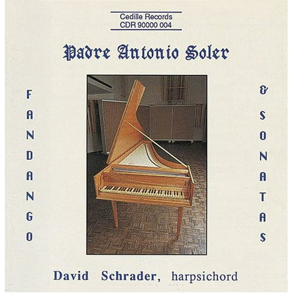 David Schrader - Fandango & Sonatas 1 - Music & Performance - CD