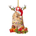 thumbnail image 1 of Christmas Dog Decorations Pendant Hanging Ornament Gift Party For  Tree Unique Design Multicolor Pendants 6Pcs, 1 of 12