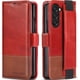 thumbnail image 1 of Funda de teléfono KeziHome de piel auténtica tipo cartera para Samsung Z Fold 6, 1 of 7
