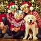 thumbnail image 4 of Gafas navideñas con purpurina, monturas de gafas para fiestas navideñas, accesorios de decoración navideña, gafas de disfraces para fiestas navideñas, 4 of 4