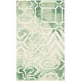 thumbnail image 2 of Safavieh Dip Dye Aylmer Distressed Area Rug, Green/Ivory, 3' x 5', 2 of 8