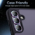 thumbnail image 4 of for Samsung Galaxy S25 Camera Lens Protector, 9H Tempered Glass Camera Cover Screen Protector Metal Individual Ring for Samsung Galaxy S25, Multicolour, 4 of 6