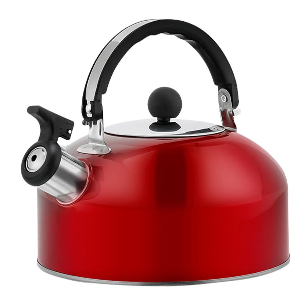 Tohuu Whistling Kettle Teapot Stovetop Water Kettle with Ergonomic Handle Whistling Spout Tea