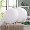 thumbnail image 1 of Non-Woven Fabrics Throw Pillow Inner Core Round for Cushions Insert Filling Pillow Filler Sofa New, 1 of 4