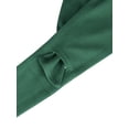 thumbnail image 2 of Cinturón Obi sólido para mujeres de tallas grandes INSPIRE CHIC, cinturón de lazo autoadherente, cinturón ancho para vestido de 35.43-45.67" en verde ejército, 2 of 6