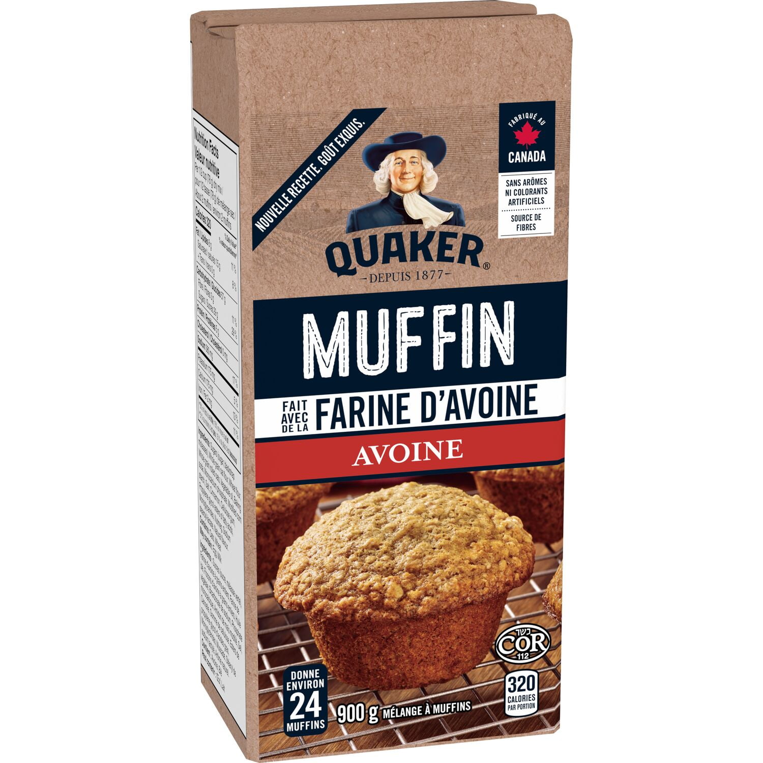 Quaker Oat Flour Muffin Mix Oatmeal