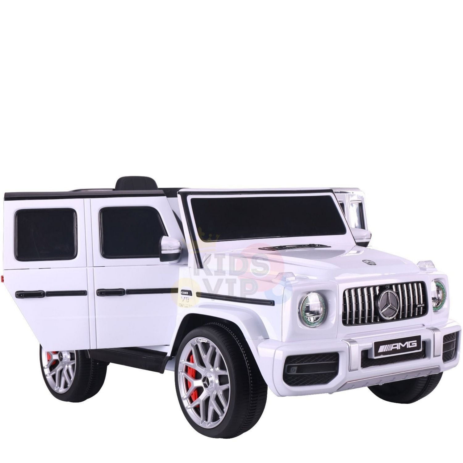 KidsVIP Voiture à roulettes 12V Mercedes G63 sous licence officielle pour enfants et tout-petits