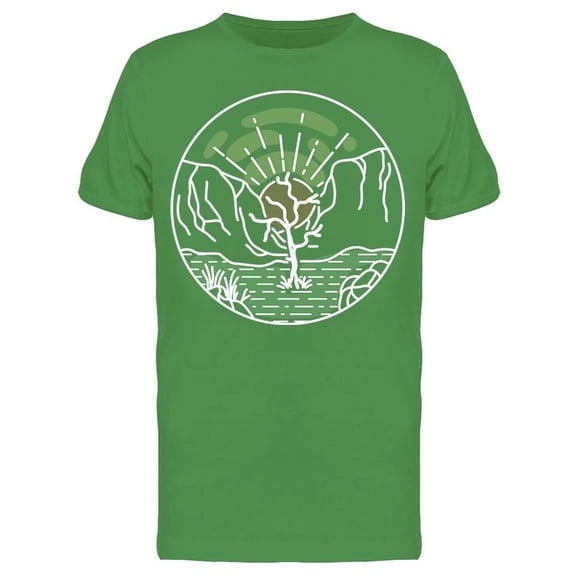 Thin Line Desert Tee Men's -Image by Shutterstock